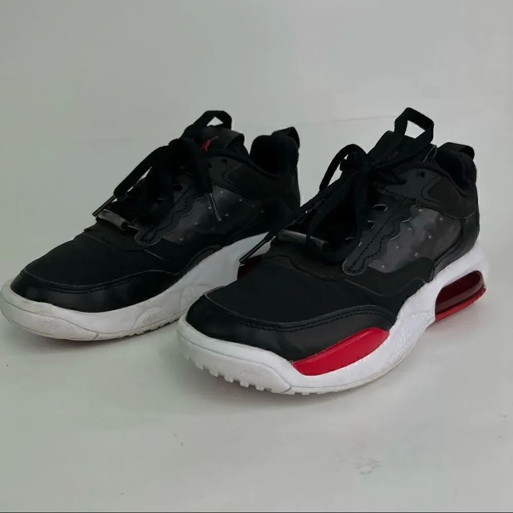 Nike Air Jordan Max 200 Jumpman black/gym red-white Youth 4.5 CD5161-006